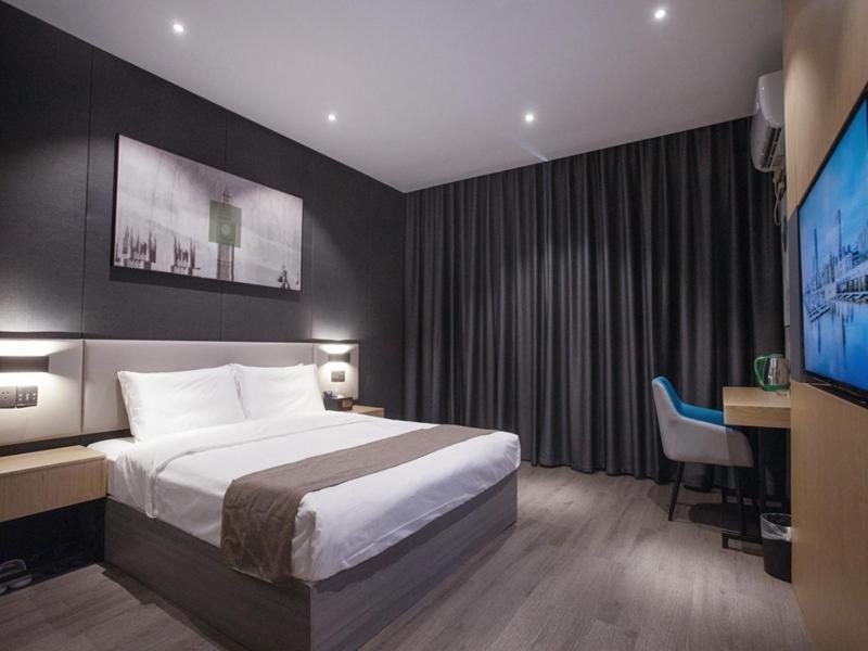 Thank Inn Chain Hotel Hunan Huaihua Hecheng District South High Speed Rail Station Экстерьер фото